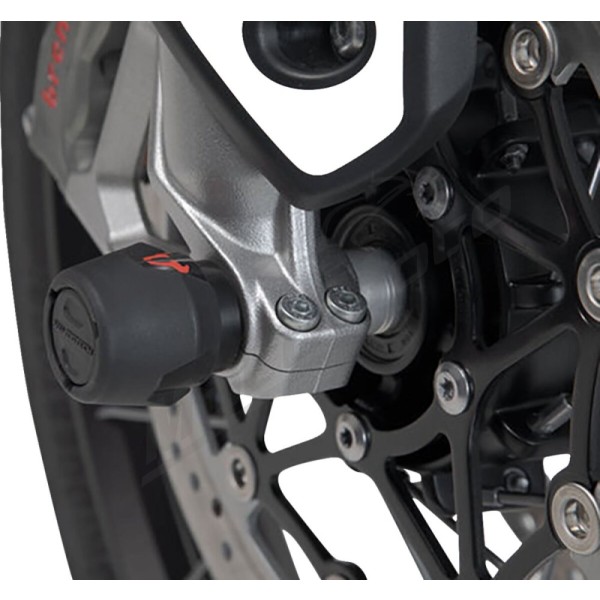 SW-MOTECH Front Axle Slider Honda / Triumph  / Yamaha 750-1300 12-25
