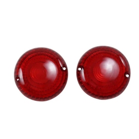 KURYAKYN Turn Signal Lenses Red Yamaha XV / XVS / XVZ 650/1700 98-16