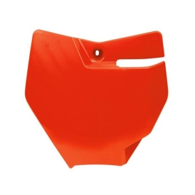 RACETECH priekinis numerio plastikas KTM SX 85cc 18-24 Oranžinė