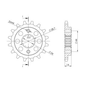 Supersprox / JT Front sprocket 314.16
