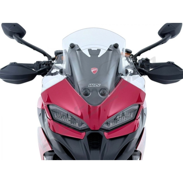 WRS DU038T Side Deflectors Clear Ducati Multistrada V2 900cc ABS 2025