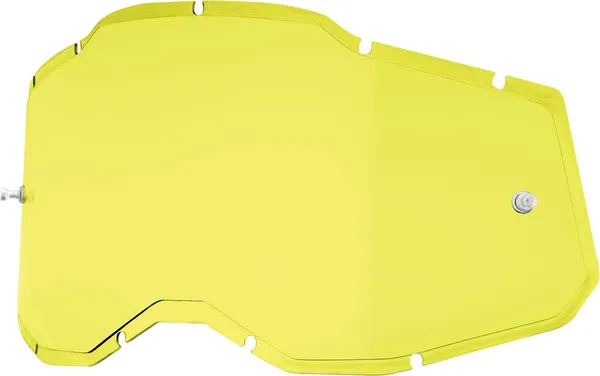 100% Accuri 2/Racecraft 2/Strata 2 Goggle Injected Lens