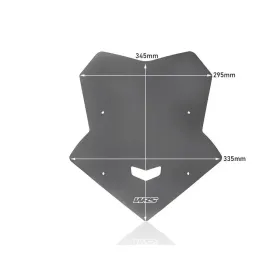 WRS YA026FS SPORT Windscreen Dark Smoke Yamaha MT-10 16-21