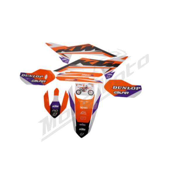 BLACKBIRD DREAM 5 STICKER SET KTM SX 85 2025