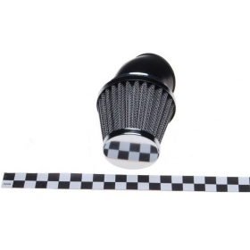 Sport air filter chrome Ø28-48 45°