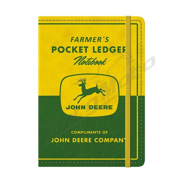NOTE BOOK JOHN DEERE FARMER`S 15x20cm