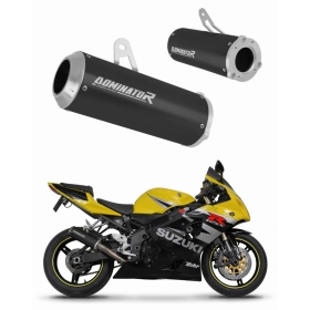 Suzuki GSXR 750 K1-K5 2001-2005 duslintuvas GP BLACK + dB killer