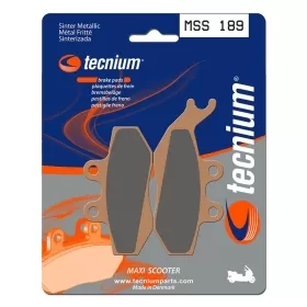 TECNIUM Maxi Scooter Sintered Metal Brake pads MSS189 Beta / Peugeot / Piaggio / Rieju 50-250cc 99-24