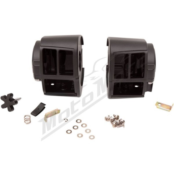 DRAG SPECIALTIES Handlebar Switch Housing Kit Harley Davidson FLH / FLHTC / FLHX / FLST 883-1340cc 82-95