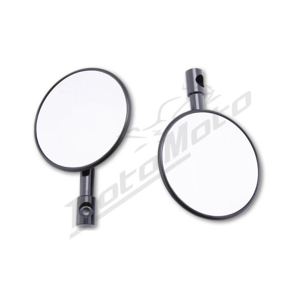 HIGHSIDER galiniai veidrodėliai Aprilia / BMW / Kawasaki / KTM / Moto Guzzi / Suzuki / Yamaha 125-1200cc 07-23