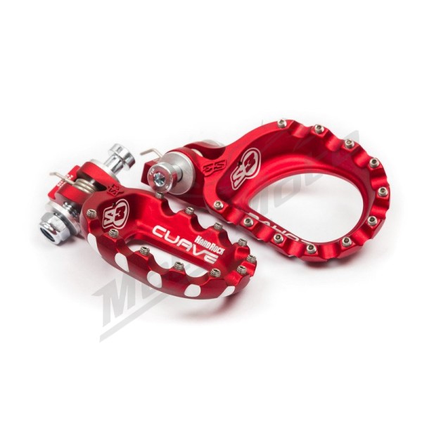 S3 Curve Footrests Aluminium Beta / GasGas / Montesa / Scorpa / Sherco 125-300 98-17