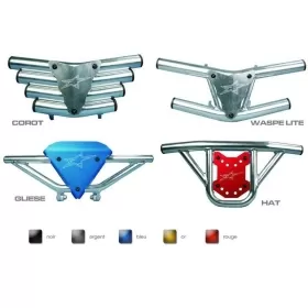 CROSS-PRO Corot Aluminium Bumper Yamaha YFM 350 Warrior 1988-2004 Black
