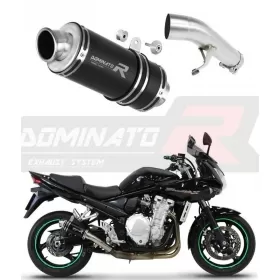 Exhaust silencer Dominator GP1 BLACK SUZUKI GSF 1250 N / S BANDIT 2007-2016