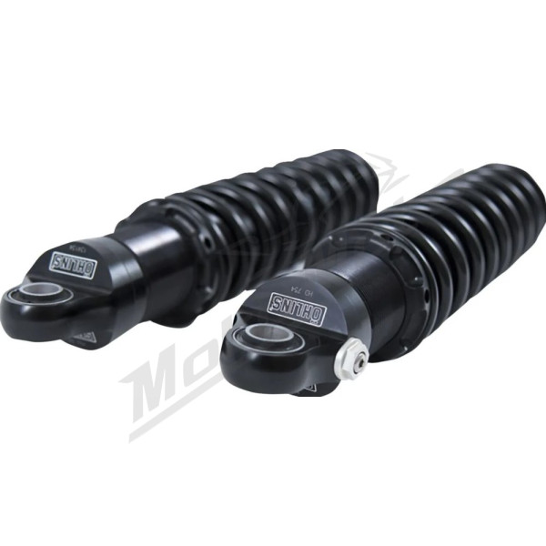 OHLINS Twin Shocks STX36D Blackline 2,677"  Harley Davidson FLD / FXDB / FXDBP / FXDF / FXDL / FXDWG 1340-1800cc 90-17