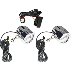 CUSTOM DYNAMICS ProBEAM® LED Halo Fog Lamps Harley Davidson FLHX / FLTRX 1584-1690cc 10-13