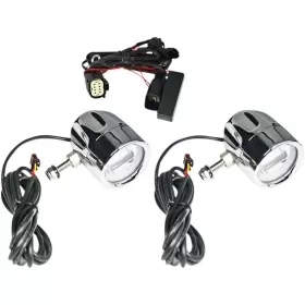 CUSTOM DYNAMICS ProBEAM® LED Halo Fog Lamps Harley Davidson FLHX / FLTRX 1584-1690cc 10-13