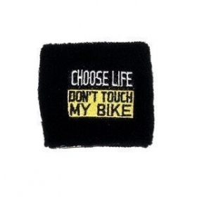 Stabdžių rezervuaro uždangalas "CHOOSE LIFE DON'T TOUCH MY BIKE" 1 VNT.