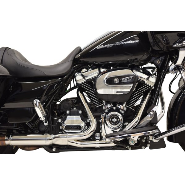 BASSANI XHAUST 2x2 Dual Headpipes Harley Davidson 1750-1977cc 2017-2026