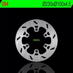 NG BRAKES Round Fixed Brake Disc Kawasaki KLX 250-650cc 93-01