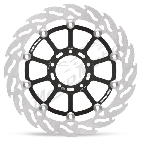 MOTO-MASTER Flame Racing Front Right Floating Brake Disc Ducati Desert / Diavel / Hypermotard / Monstar / Multistrada / Panigale / Scrambler / Xdiavel 796/1262 09-25