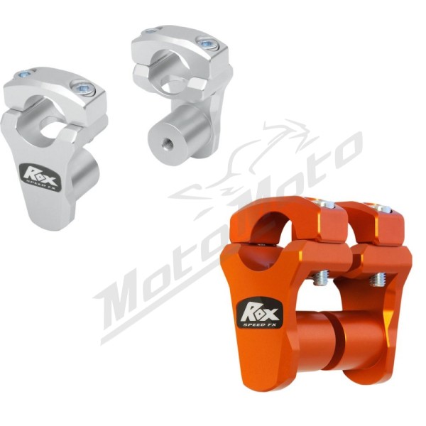 ROX SPEED FX Pivoting Handlebar Riser 28,6mm Rise: 44,5mm BMW / Kawasaki / KTM 250-1290 89-24