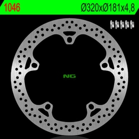 NG BRAKES 1046 fiksuotas stabdžių diskas BMW F / HP2 / K / R / S / HUSQVARNA NUDA 800-1300 99-24