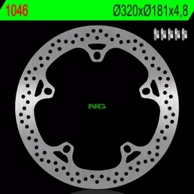 NG BRAKES 1046 Round Fixed Brake Disc BMW F / HP2 / K / R / S / HUSQVARNA NUDA 800-1300 99-24