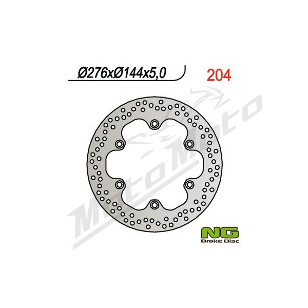 NG BRAKES Priekinis/galinis fiksuotas stabdžių diskas 276mm Honda CB / CBR / FJS 125-1300cc 83-16