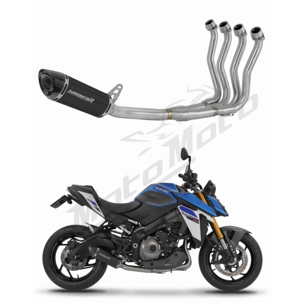 Suzuki GSX-S GSX-S 1000 / 1000 GT / 950 2021-2024 Dominator Pilna išmetimo sistema HP8 BLACK + dB killer