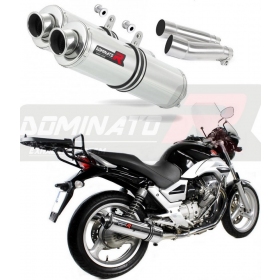 Exhausts silincers Dominator ROUND MOTO GUZZI BREVA ie 750 2003-2009