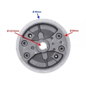 Mini moto cooling fan