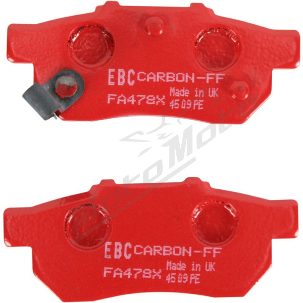 EBC Sport Carbon "X" Brake Pads HONDA MUV 700 2009