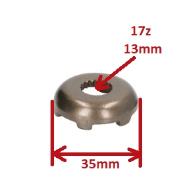 Kickstarter gear MINARELLI HORIZONTAL / VERTICAL 50 2T