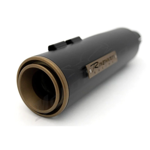 RINEHART RACING 500-1101 4.5" HP45 Slip-On Mufflers for Harley Davidson FLH / FLHFB / FLHR / FLHRC / FLHRXS 1750-1977cc 17-25