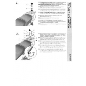 TOP CASE HOLDER YAMAHA FJR 1300cc 2001-2005