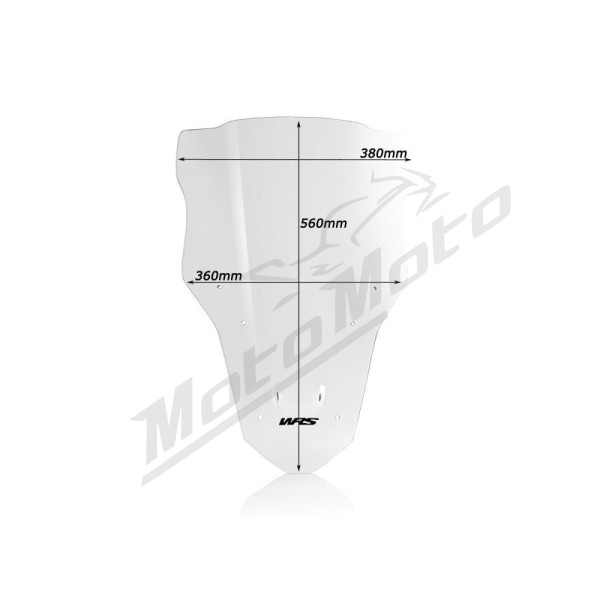 WRS HO003T TOURING Windscreen Clear Honda CRF 1000L 16-19