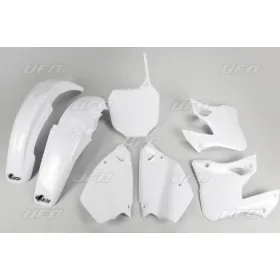 Ufo plastic set Yamaha YZ 125-250cc 00-01 White