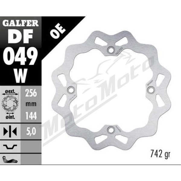 GALFER Rear brake disc Honda CMX / NT / XL / XRV 750-1100 90-22