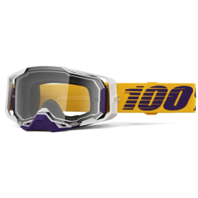 100% Armega Difenbak goggles (clear lens) 