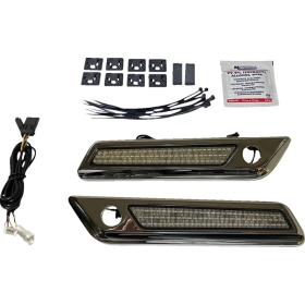 CUSTOM DYNAMICS Saddlebag LED Latch Light Harley Davidson FLH / FLHR / FLHRXS 1690-1923cc 14-24