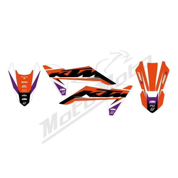 BLACKBIRD Dream Graphic 5 Kit KTM SX 65cc 24-25