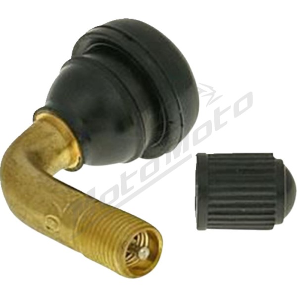 101 OCTANE Ø11.3mm Tyre valve Tubeless angled 90° PVR70