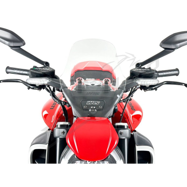 WRS TOURING Windscreen Clear Ducati Diavel V4 1200 ABS 23-25