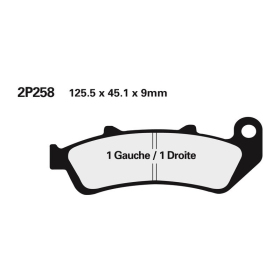 NISSIN Brake pads Honda CBR 1000F 93-99