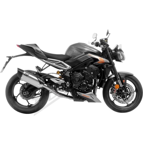 LEOVINCE LV-14 R Exhaust System TRIUMPH STREET TRIPLE 765 23-25