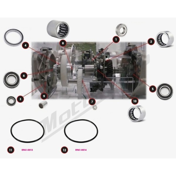 BLACK BEARING Gen2 variklio O-žiedas 35x1.45mm Bosch Performance Line 16-20 