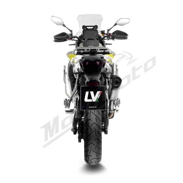 LEOVINCE LV-14 Stainless Steel / Carbon Fiber Slip-On Muffler Vodge DS 900X 24-25
