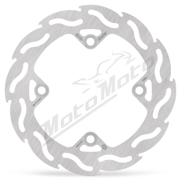 MOTO-MASTER Flame Rear Fixed Brake Disc Honda / Kawasaki 125/600 91-16