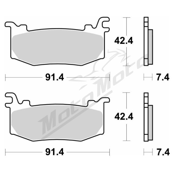 SBS RST 1012RST Brake Pads Aprilia / Ducati 1100cc 2025
