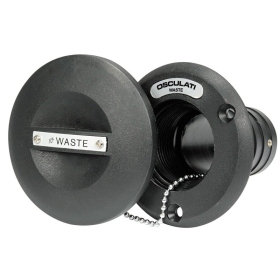 Osculati deck filler nylon WASTE 38mm